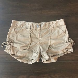 Armani EX tan shorts